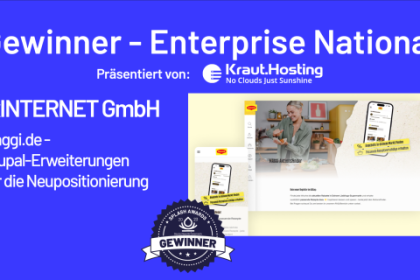 Gewinner-Projekt der Kategorie Enterprise National