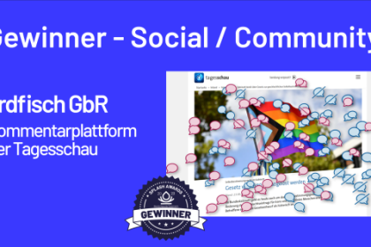 Gewinner-Projekt der Kategorie Social/ Community