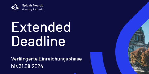 Splash Awards Bild, dass die Extended Deadline verkündet